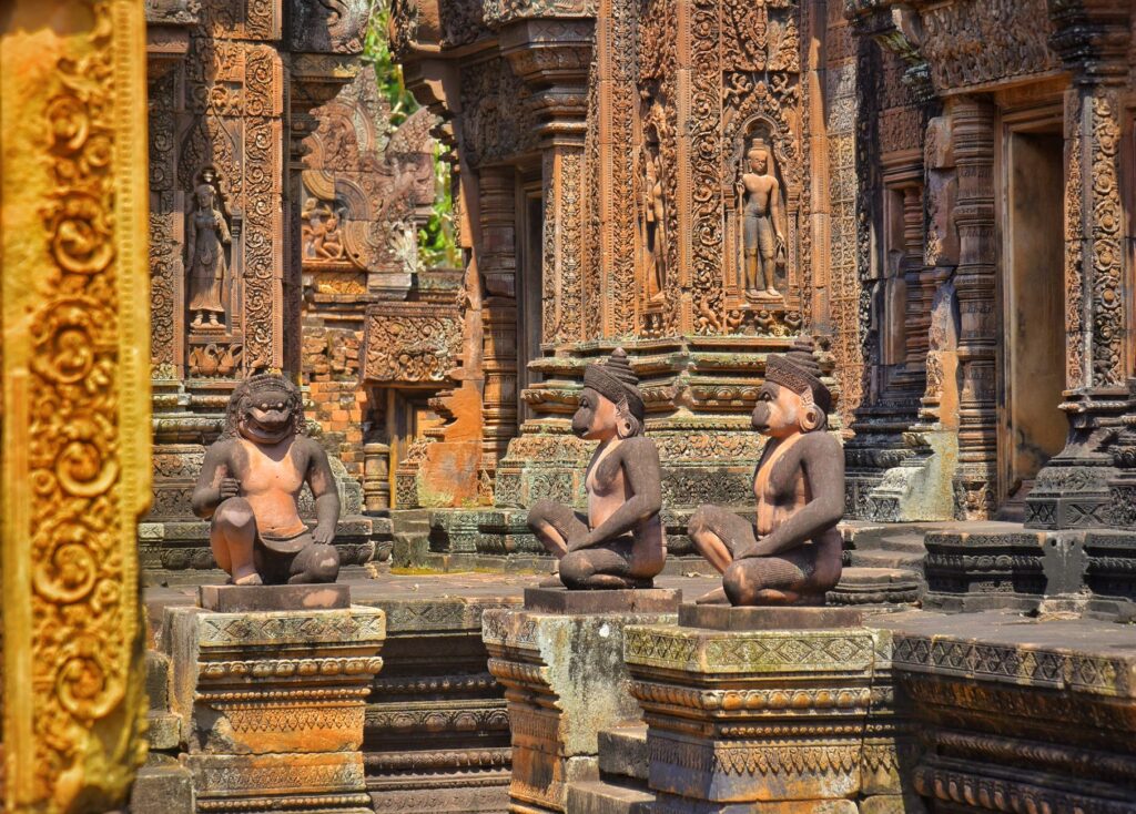 Montagne sacrée de Phnom Kulen et Banteay Srei - Siem Reap, Cambodge