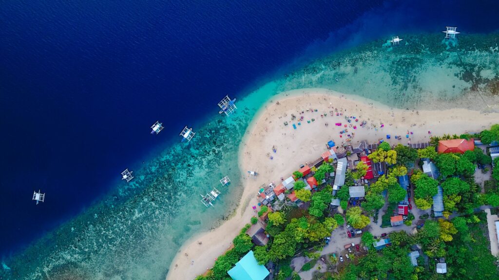 Vol vers Dumaguete et transfert à Samboan - Manille - Samboan, Philippines