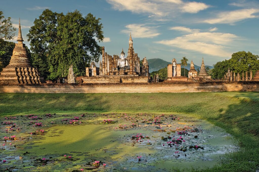 Route vers Sukhothai via Phitsanulok - Sukhothai, Thaïlande